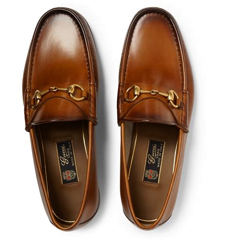 men's gucci horsebit loafers brown size 9|men's gucci bit loafer.